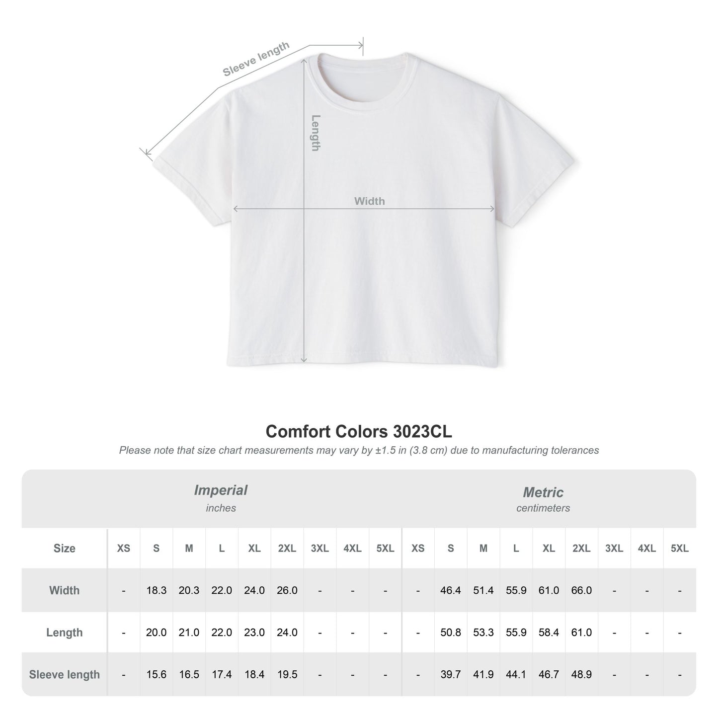 Boxy Tee — Cute Korean Phrase Graphic "Kem Cho?" Cropped Women's Tee