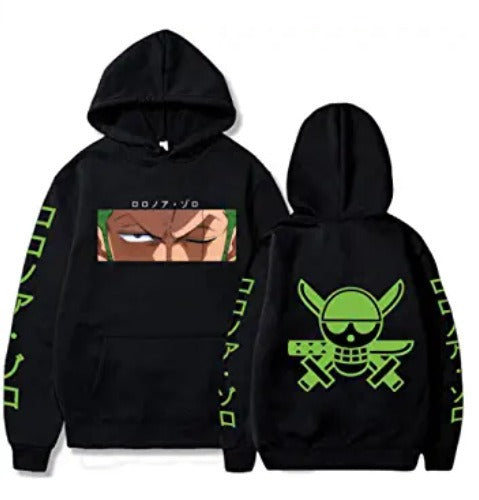 One Piece, Sauron Anime plush loose hoodie, cross-border hoodie, anime hoodie