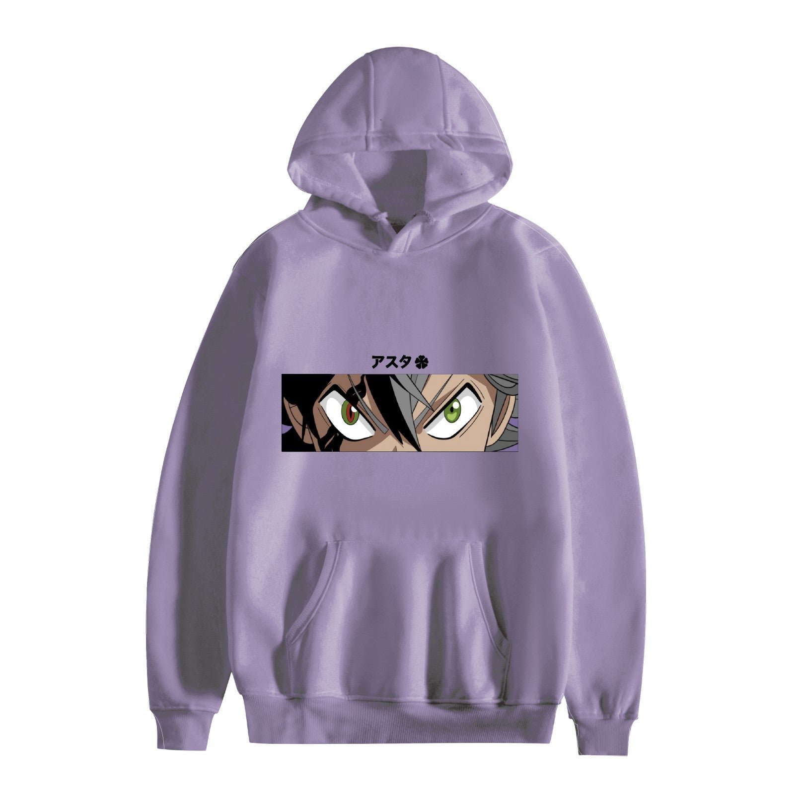 Black Clover Anime Cartoon Hooded Sweatshirt