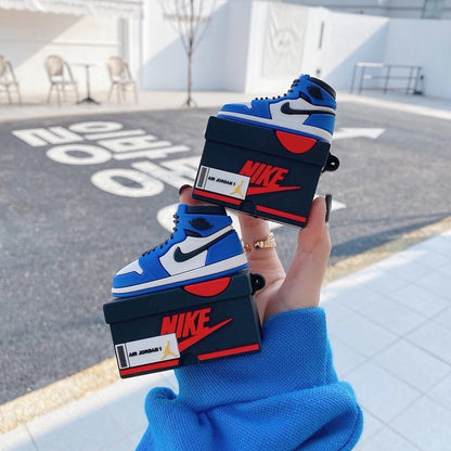 Creative 3D Shoe Box for AirPods Pro Apple Bluetooth Earphone Case 1/2/3 Generations Protective Cover