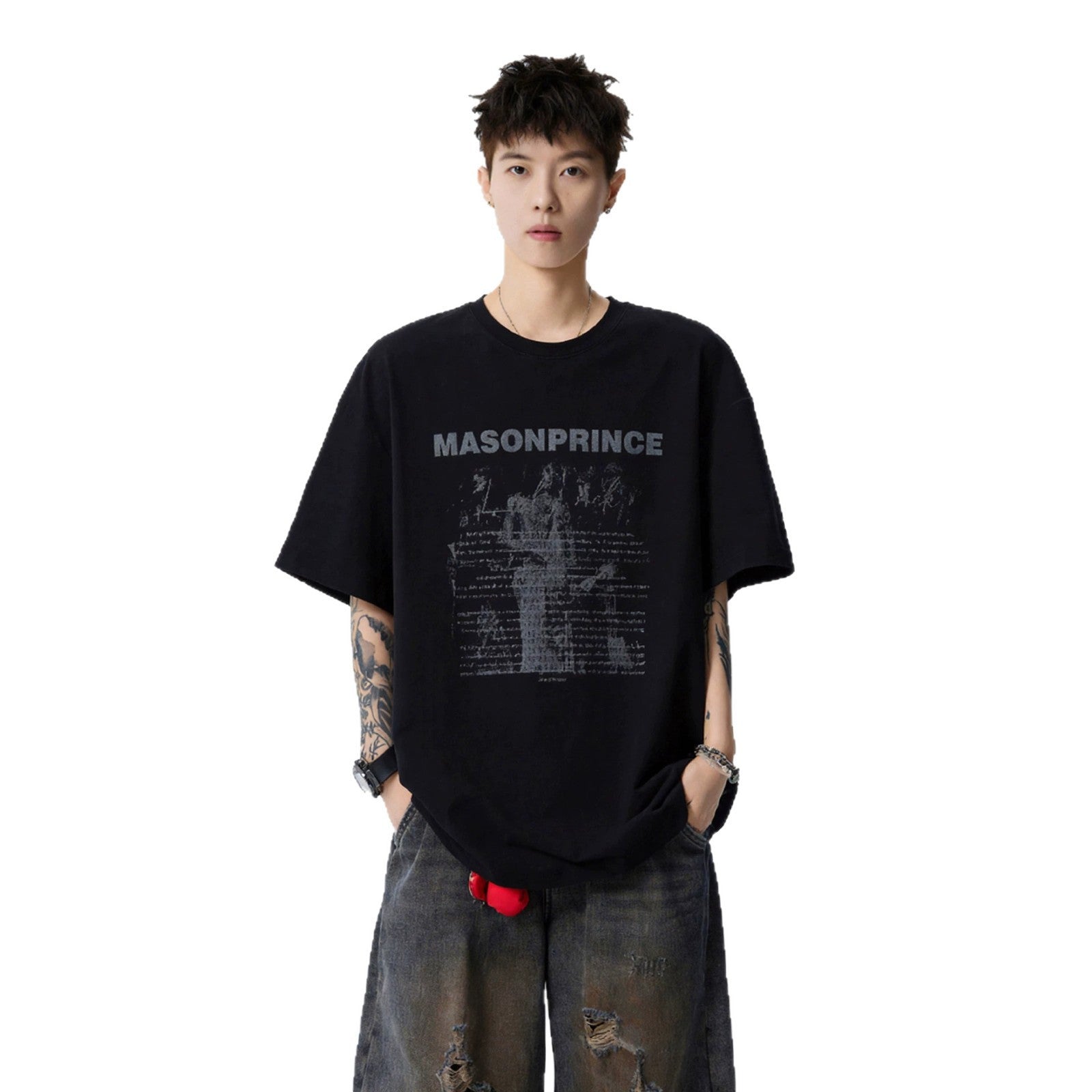 Cotton Short Sleeve T-Shirt for Men