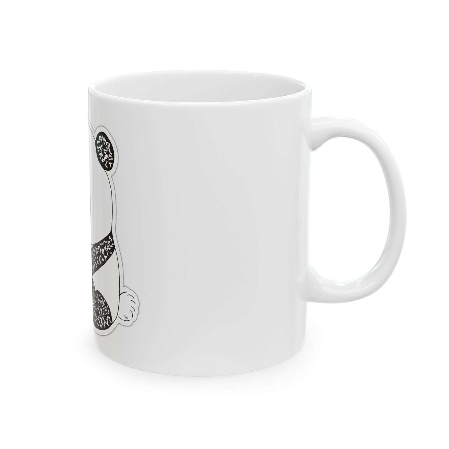 Panda Baby Bottle Ceramic Mug – Cute Nursery Animal Coffee Cup (11oz & 15oz)