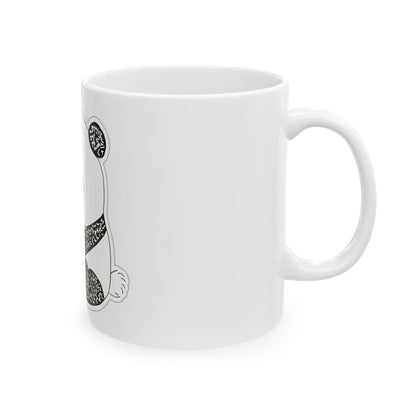 Panda Baby Bottle Ceramic Mug – Cute Nursery Animal Coffee Cup (11oz & 15oz)