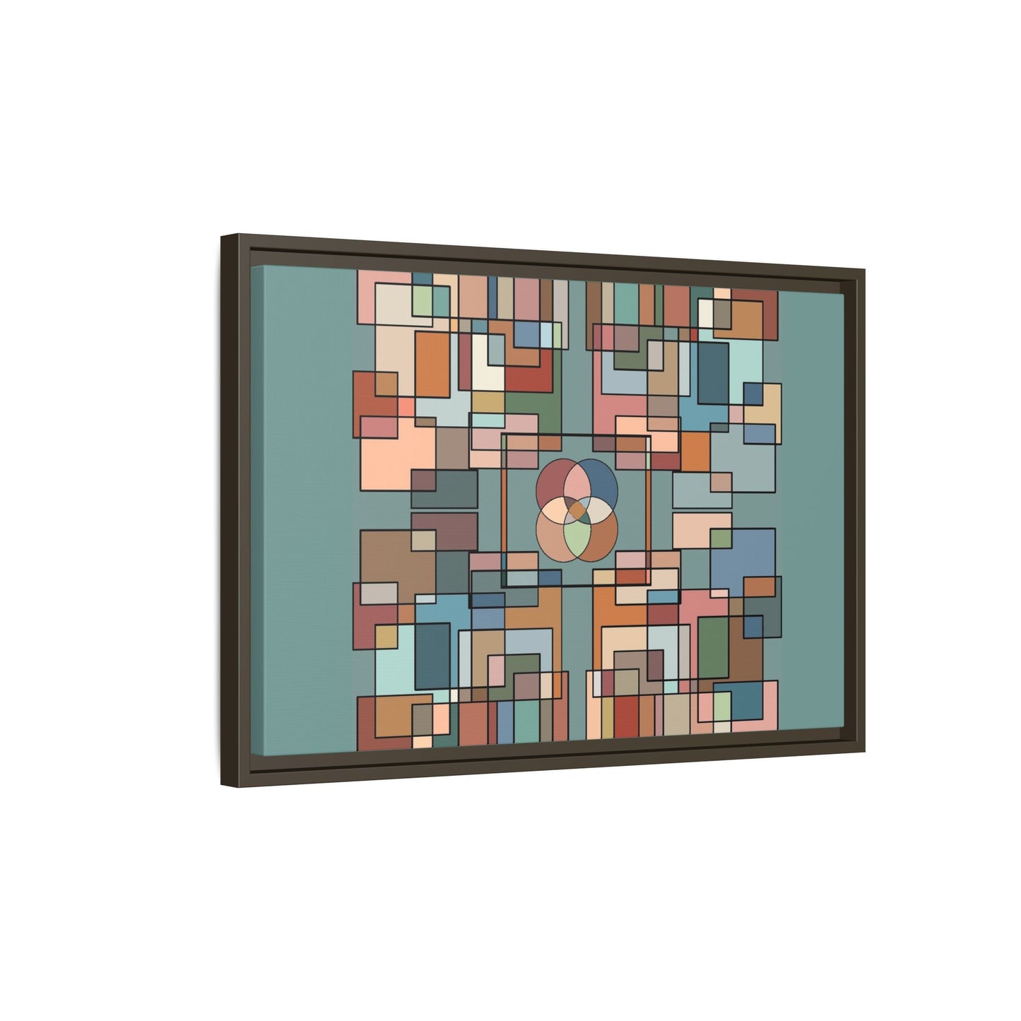 Matte Canvas, Framed (Multi-color)