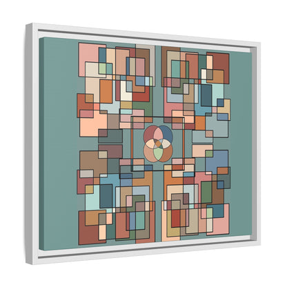 Matte Canvas, Framed (Multi-color)