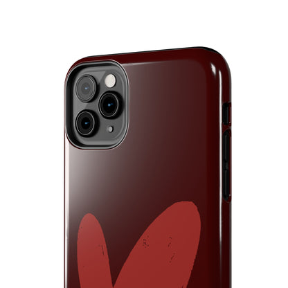 Hugs & Kisses Heart Tough Phone Case