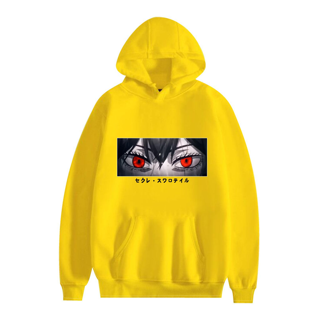 Black Clover Anime Cartoon Hooded Sweatshirt