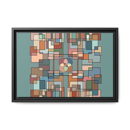 Matte Canvas, Framed (Multi-color)
