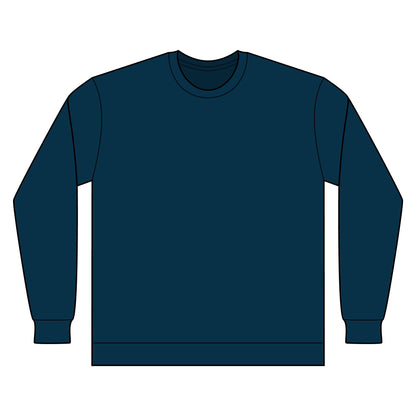 Artistic Fashion Sketch Long Sleeve Tee — Watercolor Figure Illustration
