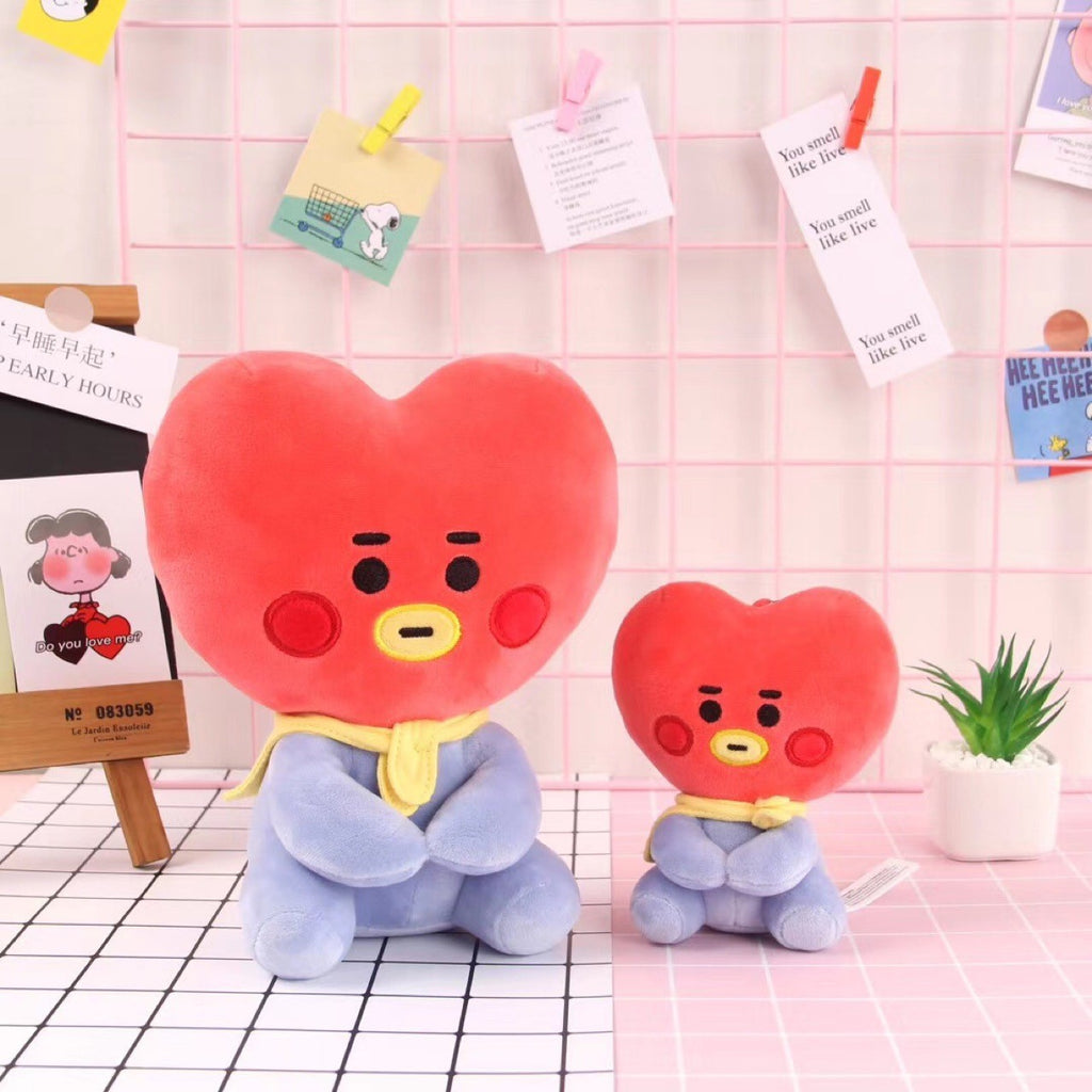 Department of the new bulletproof youth group BT21 Baby plush sitting doll cute BTS animation around dolls