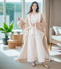 Electric Heating Blanket Fleece Lamb Velvet Wearable Heated Blanket with Sleeves for Home and Office Use
