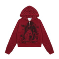 Retro Anime Hoodie Casual Loose Hoodie