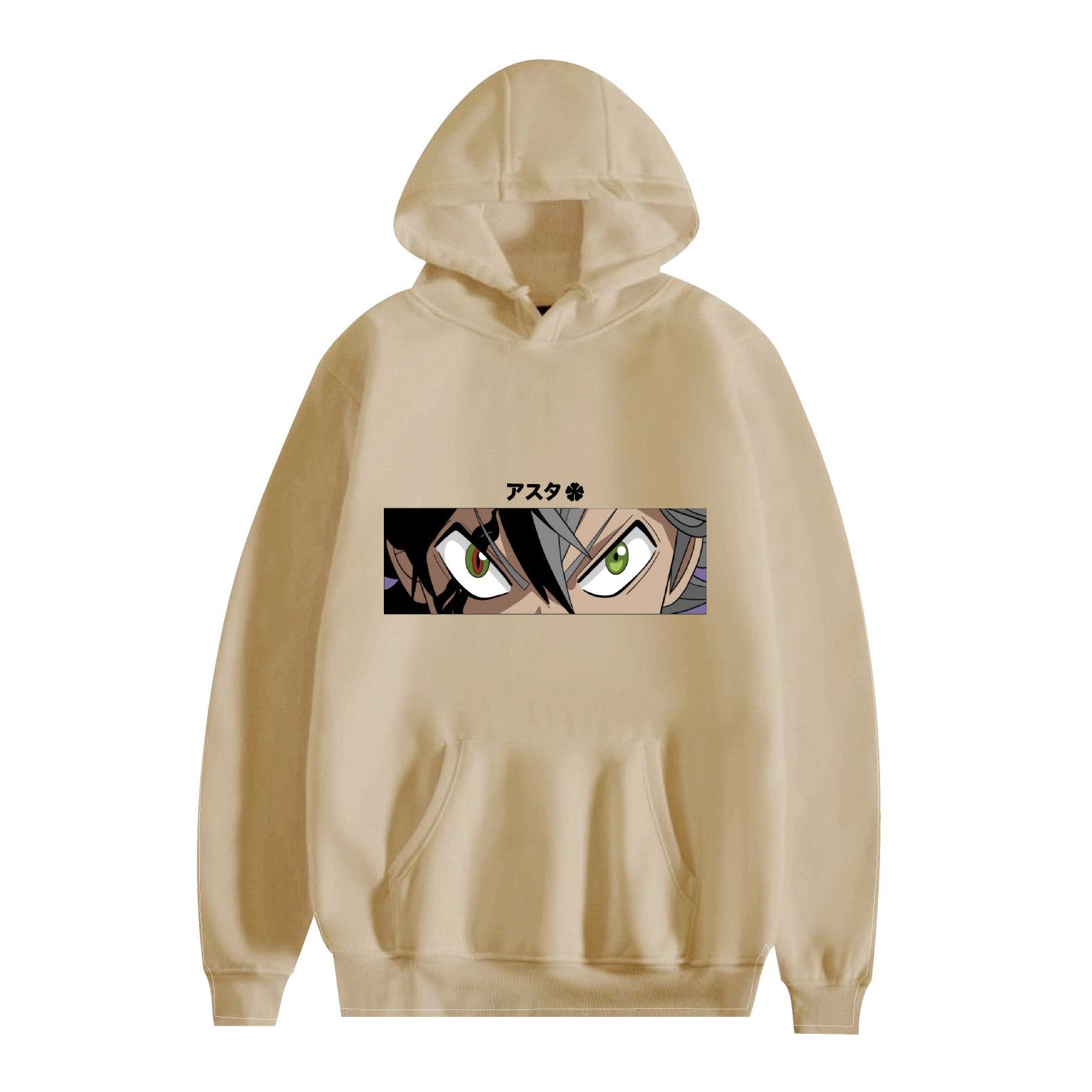 Black Clover Anime Cartoon Hooded Sweatshirt