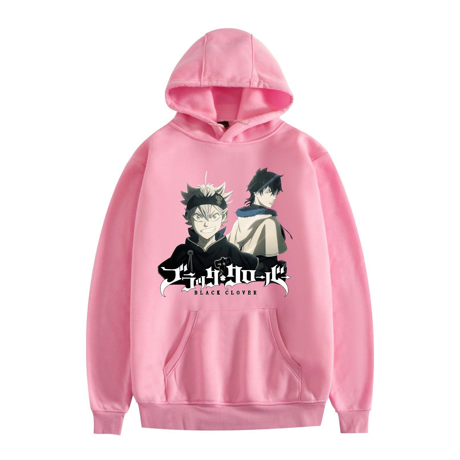 Black Clover Anime Cartoon Hooded Sweatshirt