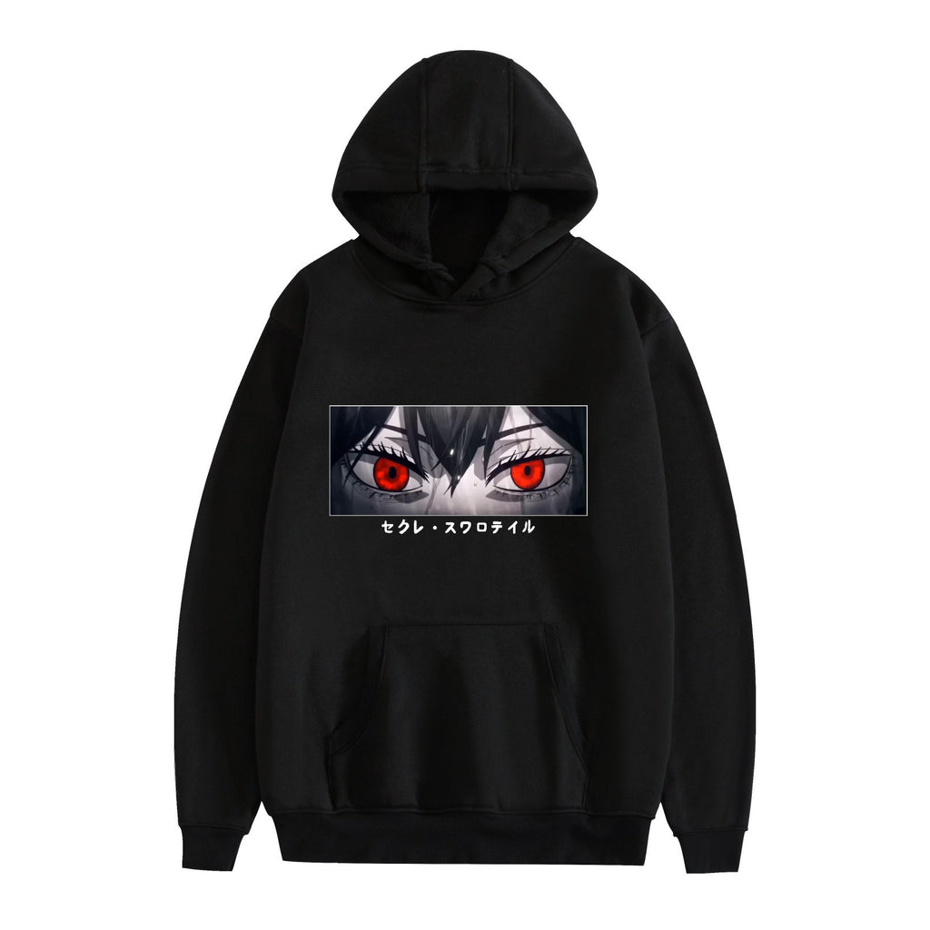 Black Clover Anime Cartoon Hooded Sweatshirt
