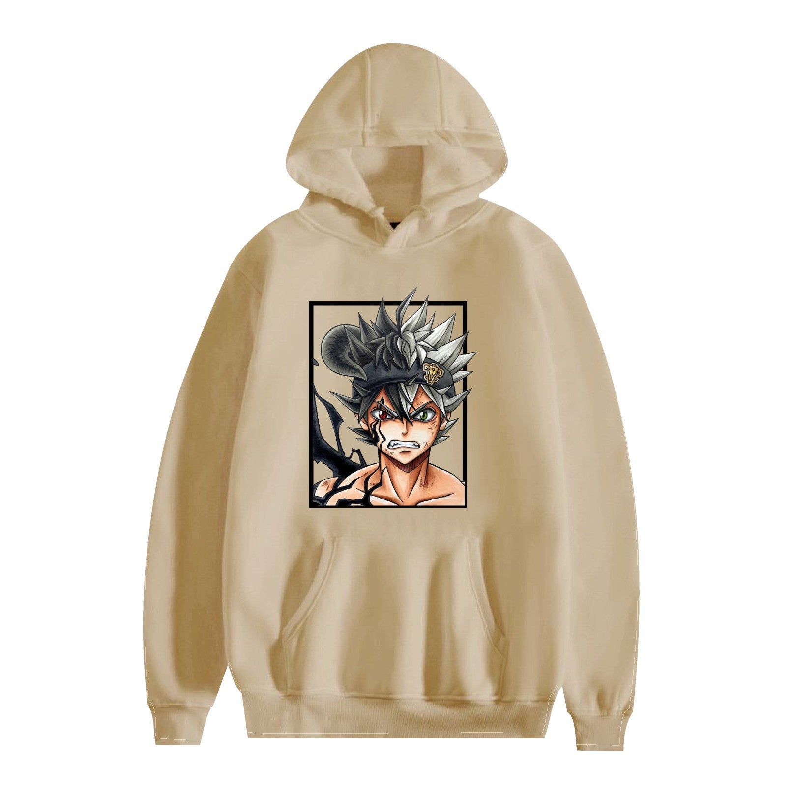 Black Clover Anime Cartoon Hooded Sweatshirt