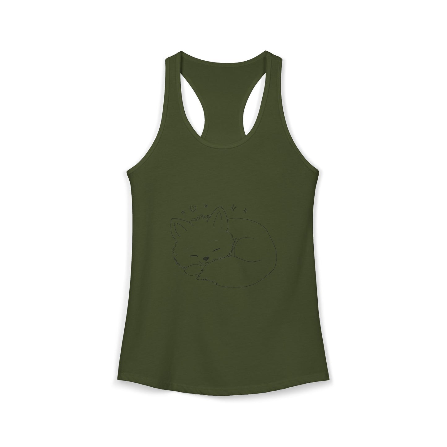 Cute Cat Women's Ideal Racerback Tank