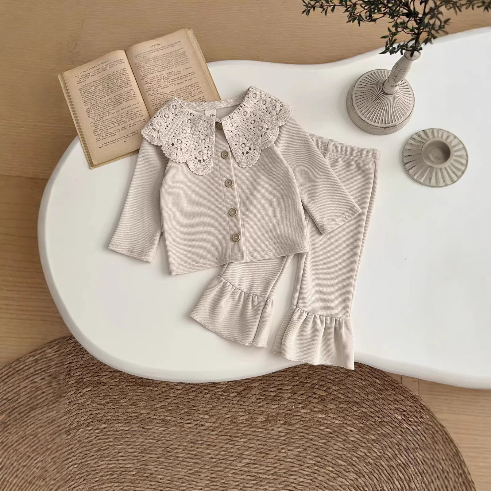 Children's Clothing Baby Spring and Autumn Children's Two Piece Set