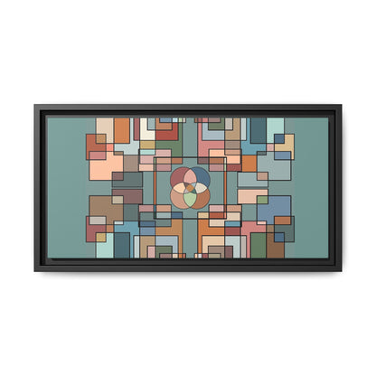 Matte Canvas, Framed (Multi-color)
