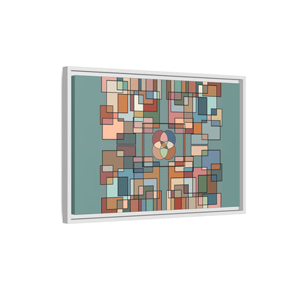 Matte Canvas, Framed (Multi-color)