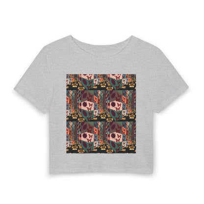 Boho Heart Patchwork Baby Tee