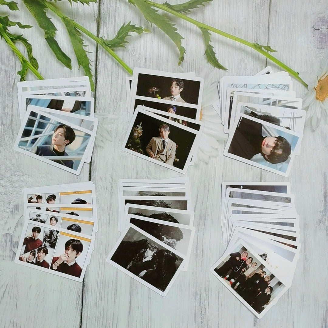 BTS' new album 54 lomo cards MAP OF THE SOUL 7 photocard postcards