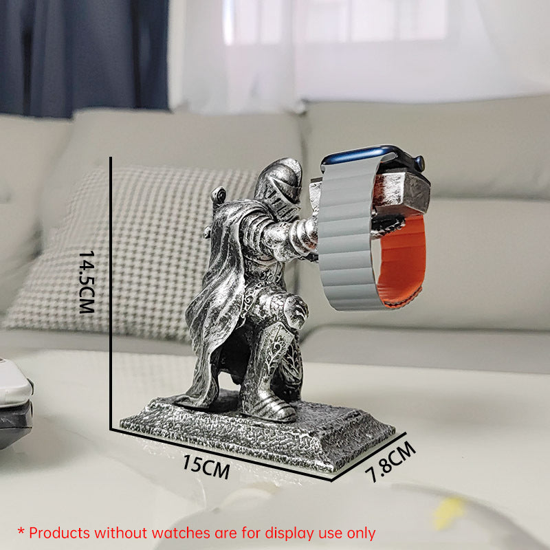 Convient pour Samsung Apple Huawei montre support intelligent support de charge Apple watch noir guerrier