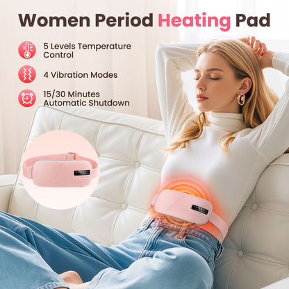 Copy of Wireless Heat Therapy Massage Belt for Women - Menstrual Pain Relief &amp; Abdominal Massage Device