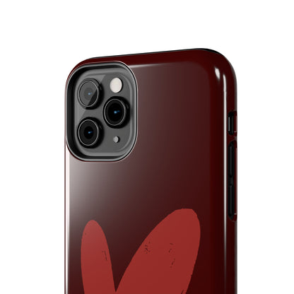 Hugs & Kisses Heart Tough Phone Case