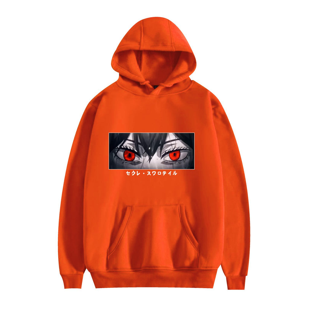 Black Clover Anime Cartoon Hooded Sweatshirt