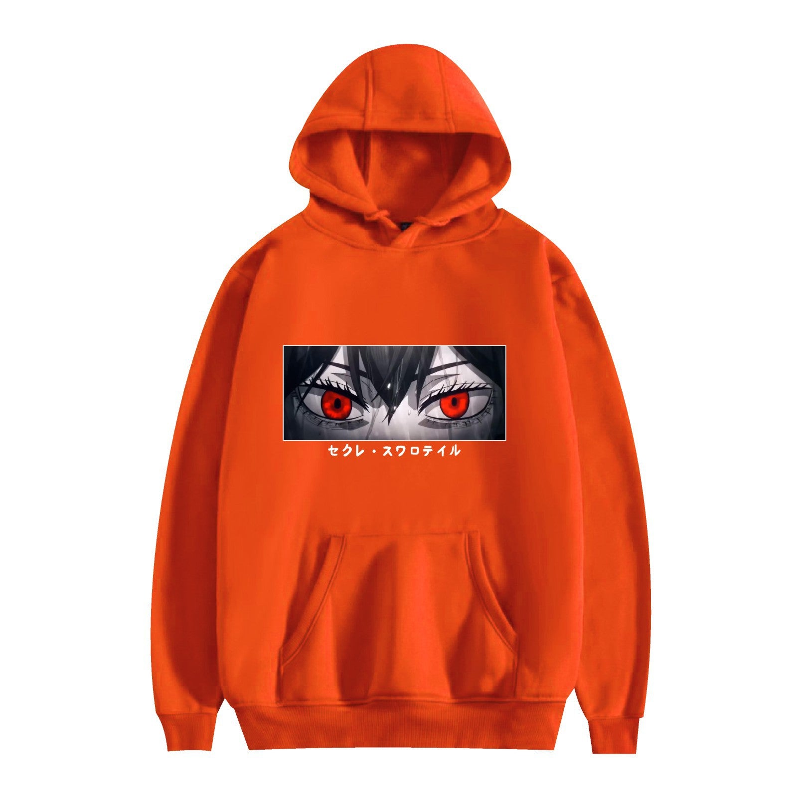 Black Clover Anime Cartoon Hooded Sweatshirt