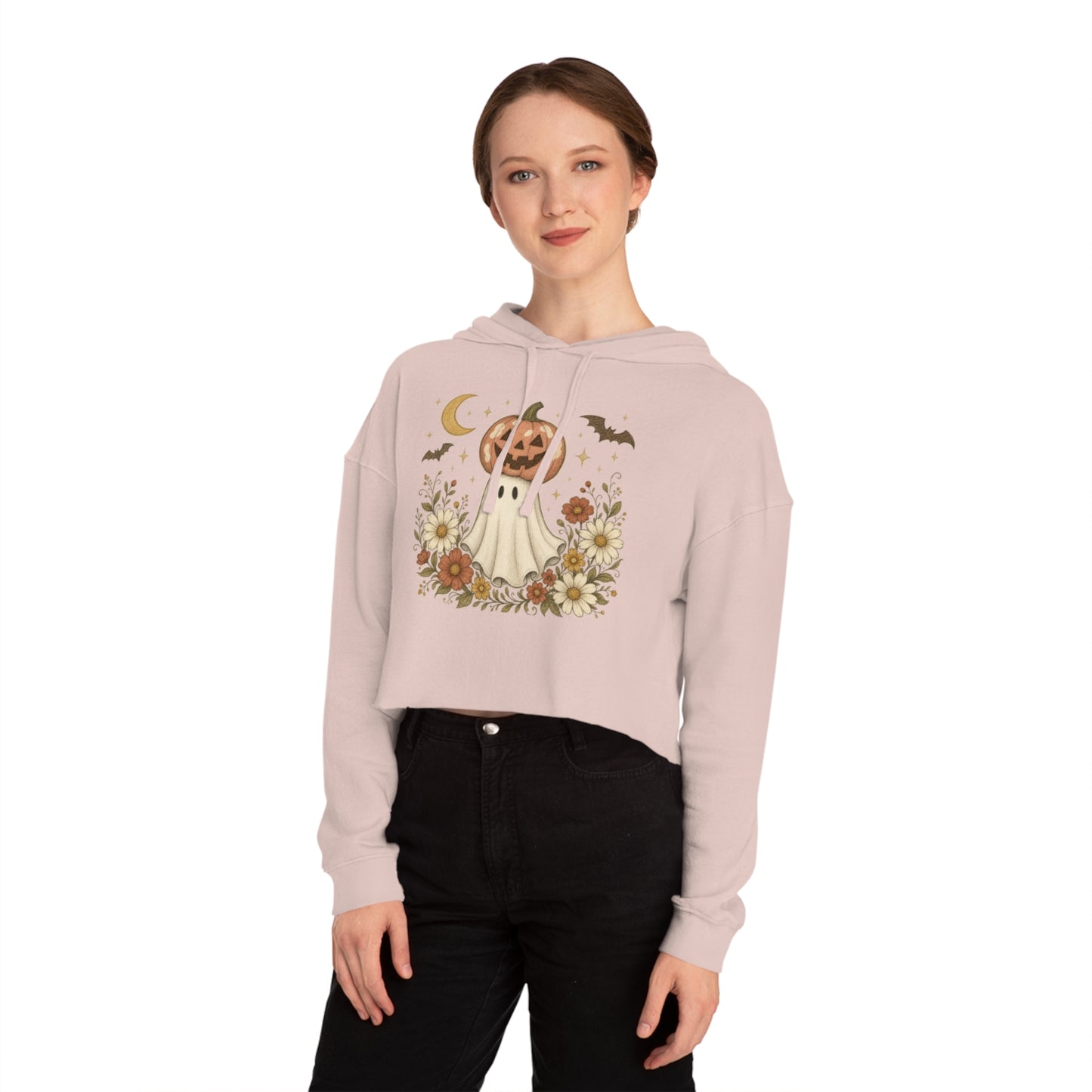 Copy of Fight Like a Cat Cropped Hoodie — Breast Cancer Awareness Women’s Sweatshirt