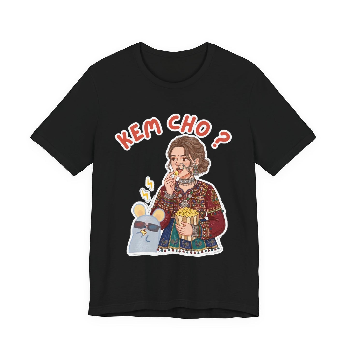 Kem Cho? Bollywood Snack-Lover Tee