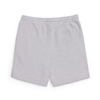 Cozy 'Tea Time' Graphic Sweatshorts — Cute Kawaii Tea Character Lounge Shorts