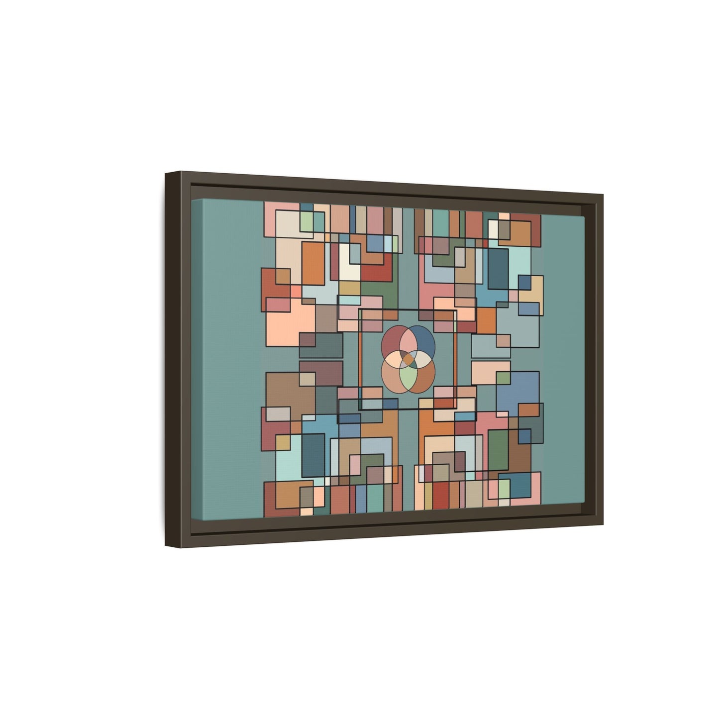 Matte Canvas, Framed (Multi-color)