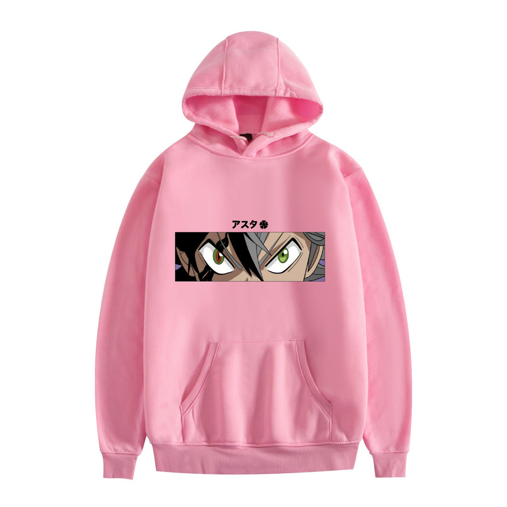 Black Clover Anime Cartoon Hooded Sweatshirt