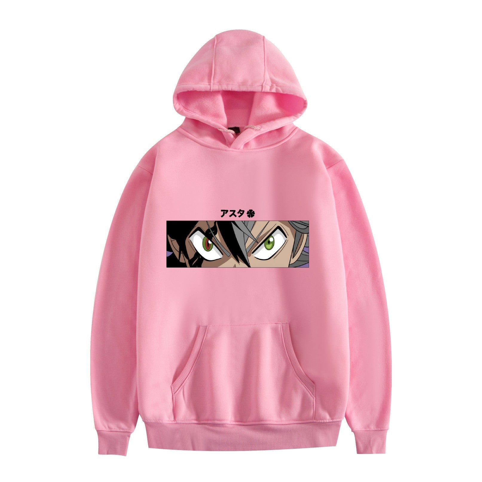 Black Clover Anime Cartoon Hooded Sweatshirt