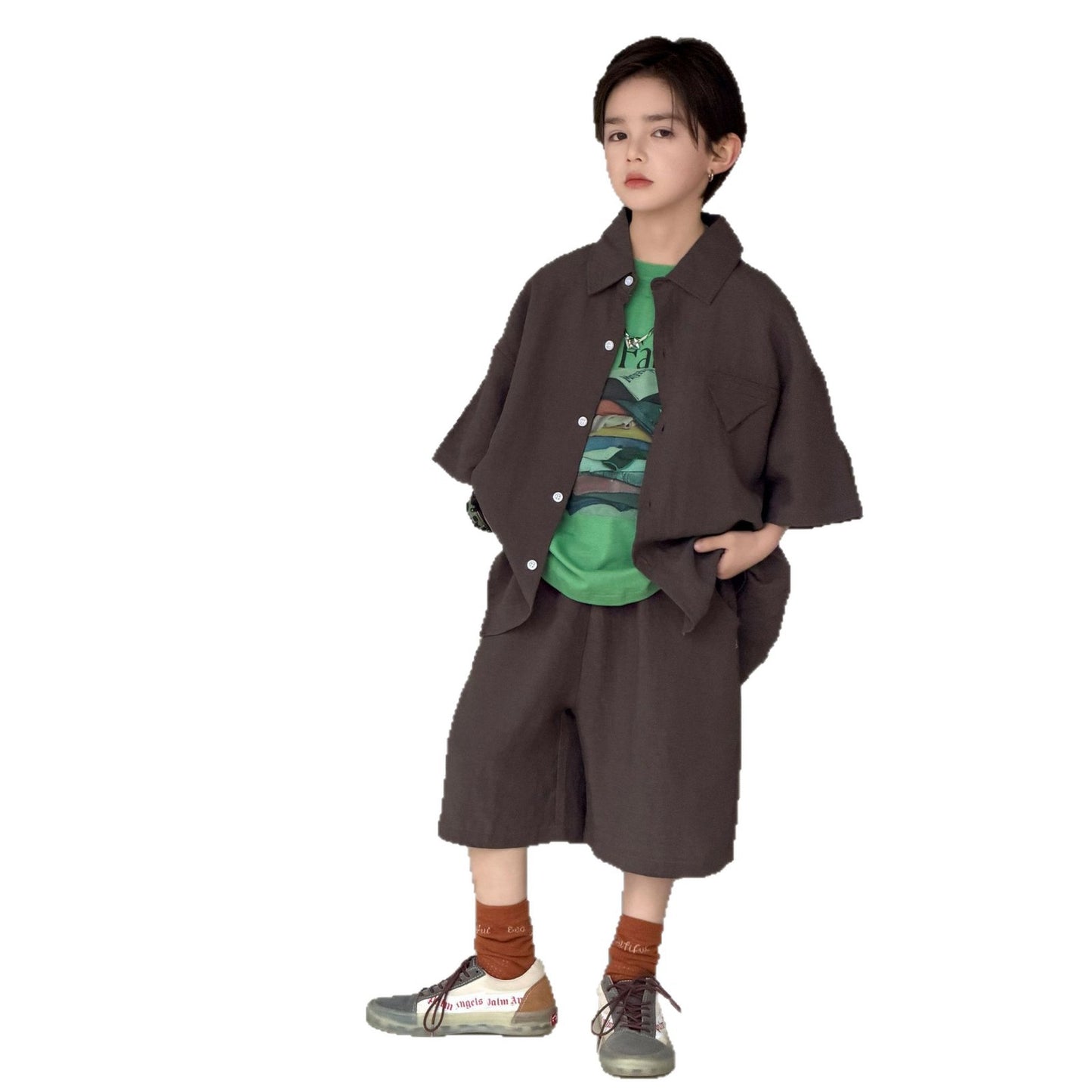 Boys' summer two-piece set
