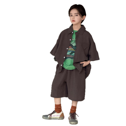 Boys' summer two-piece set