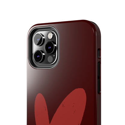 Hugs & Kisses Heart Tough Phone Case