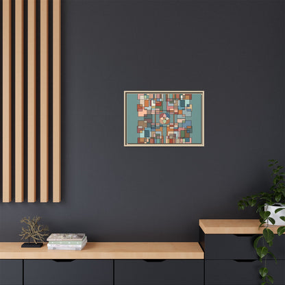 Matte Canvas, Framed (Multi-color)