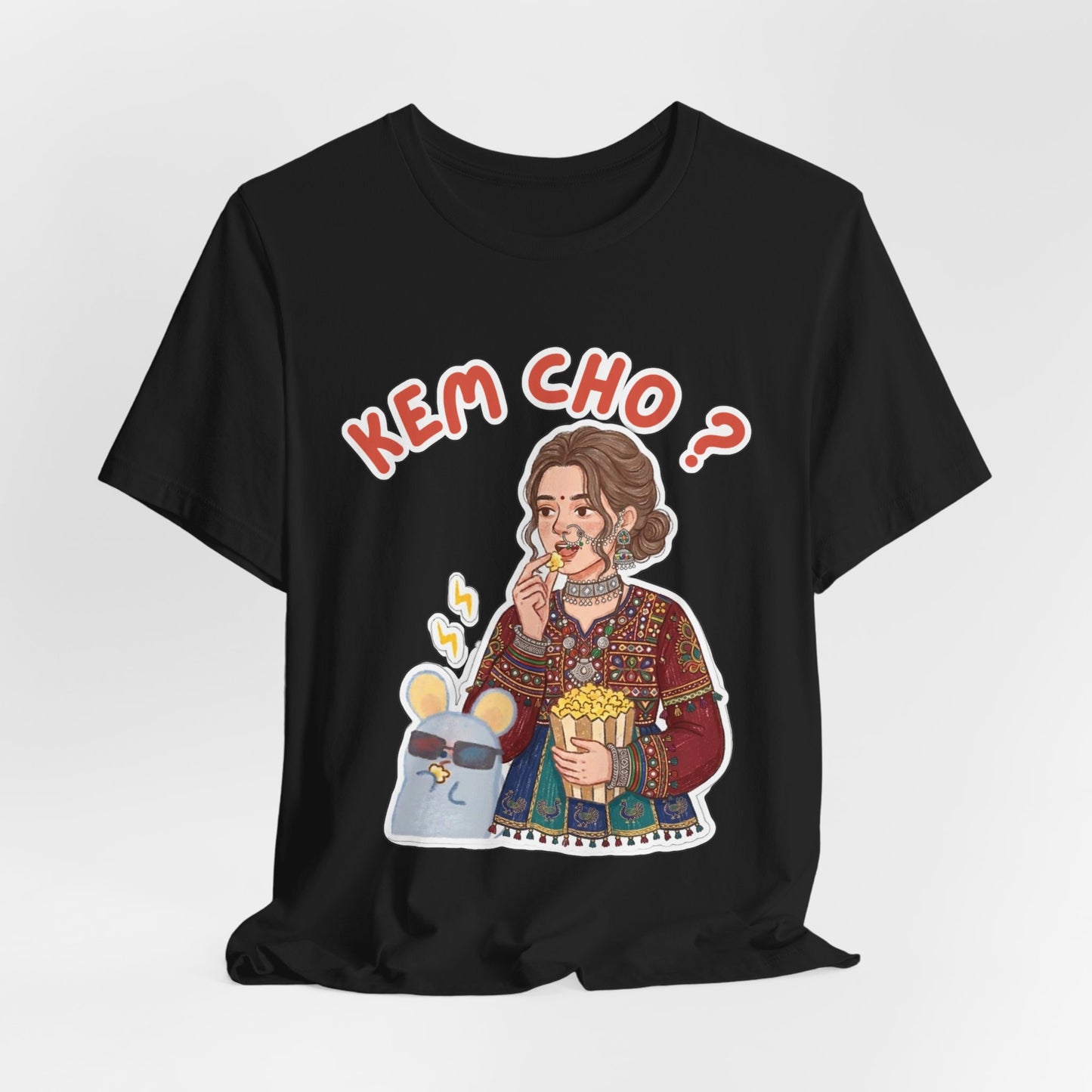Kem Cho? Bollywood Snack-Lover Tee