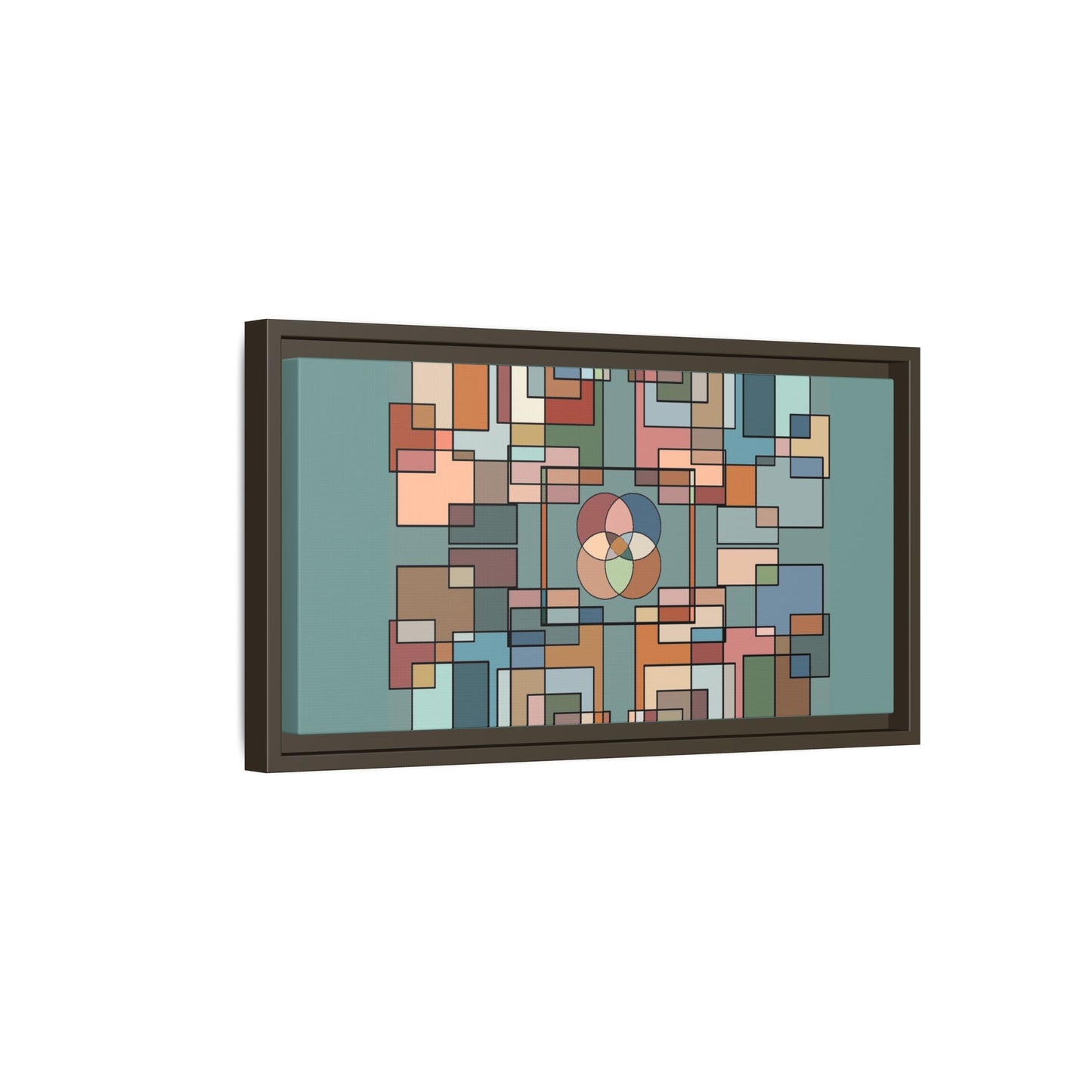 Matte Canvas, Framed (Multi-color)