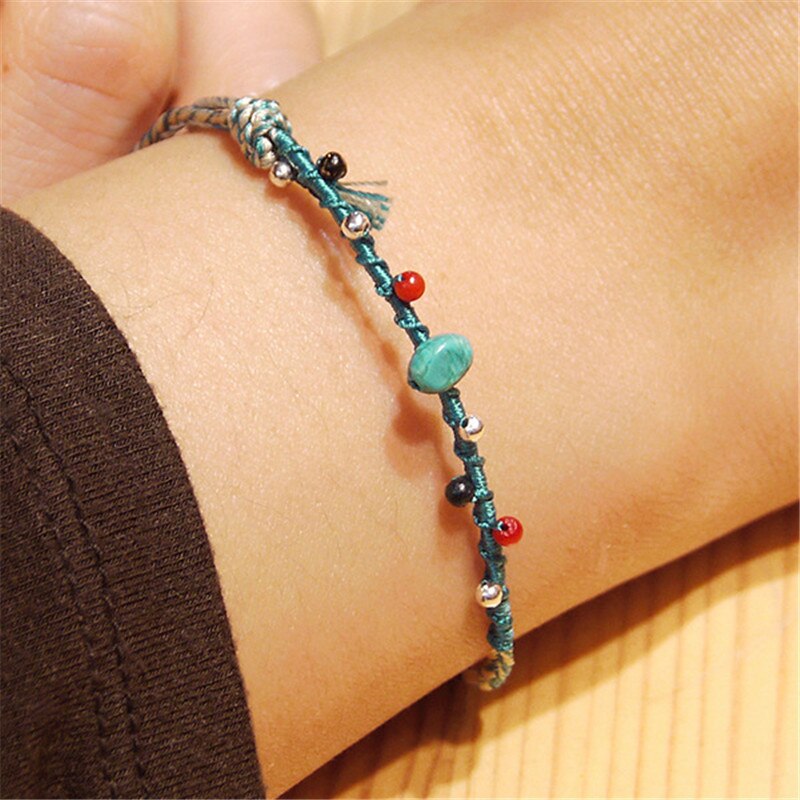 BTS Surrounding V Kim Taehyung With The Same Bracelet Hand-Woven Bracelet