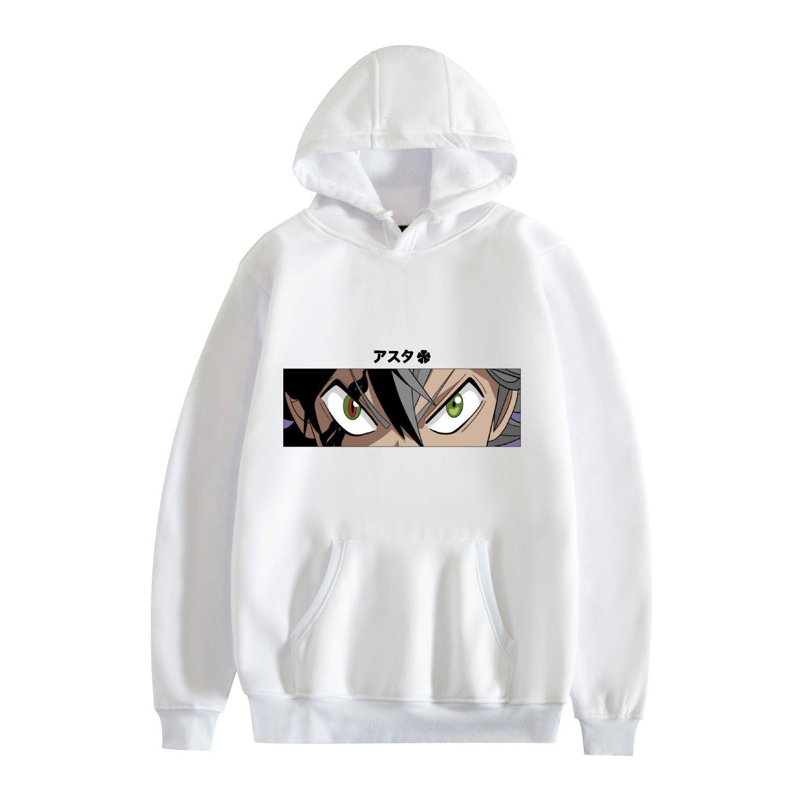Black Clover Anime Cartoon Hooded Sweatshirt