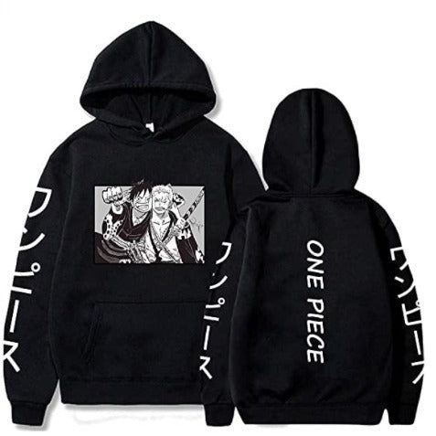 One Piece, Sauron Anime plush loose hoodie, cross-border hoodie, anime hoodie
