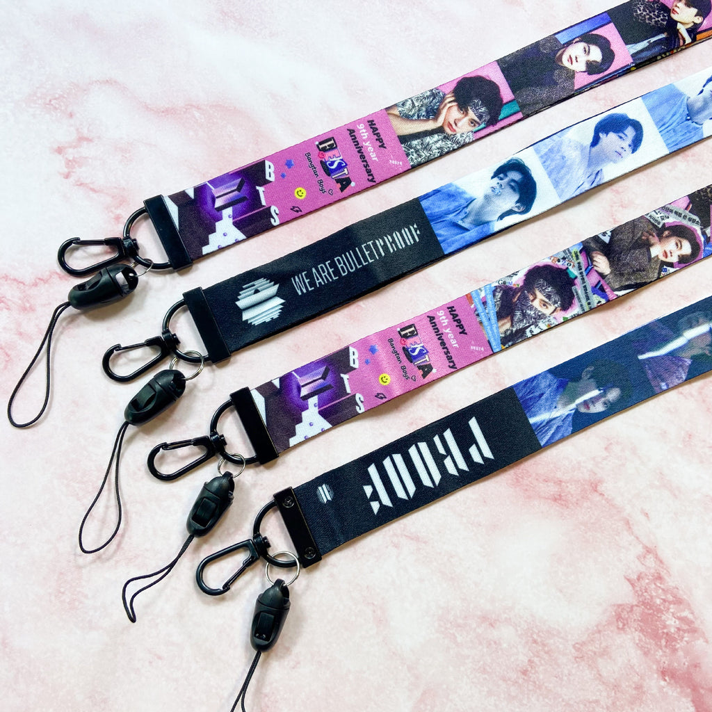 BTS new album "Proof" Lanyard 9th Anniversary Park Jimin Peripheral Ornament Mobile Lanyard