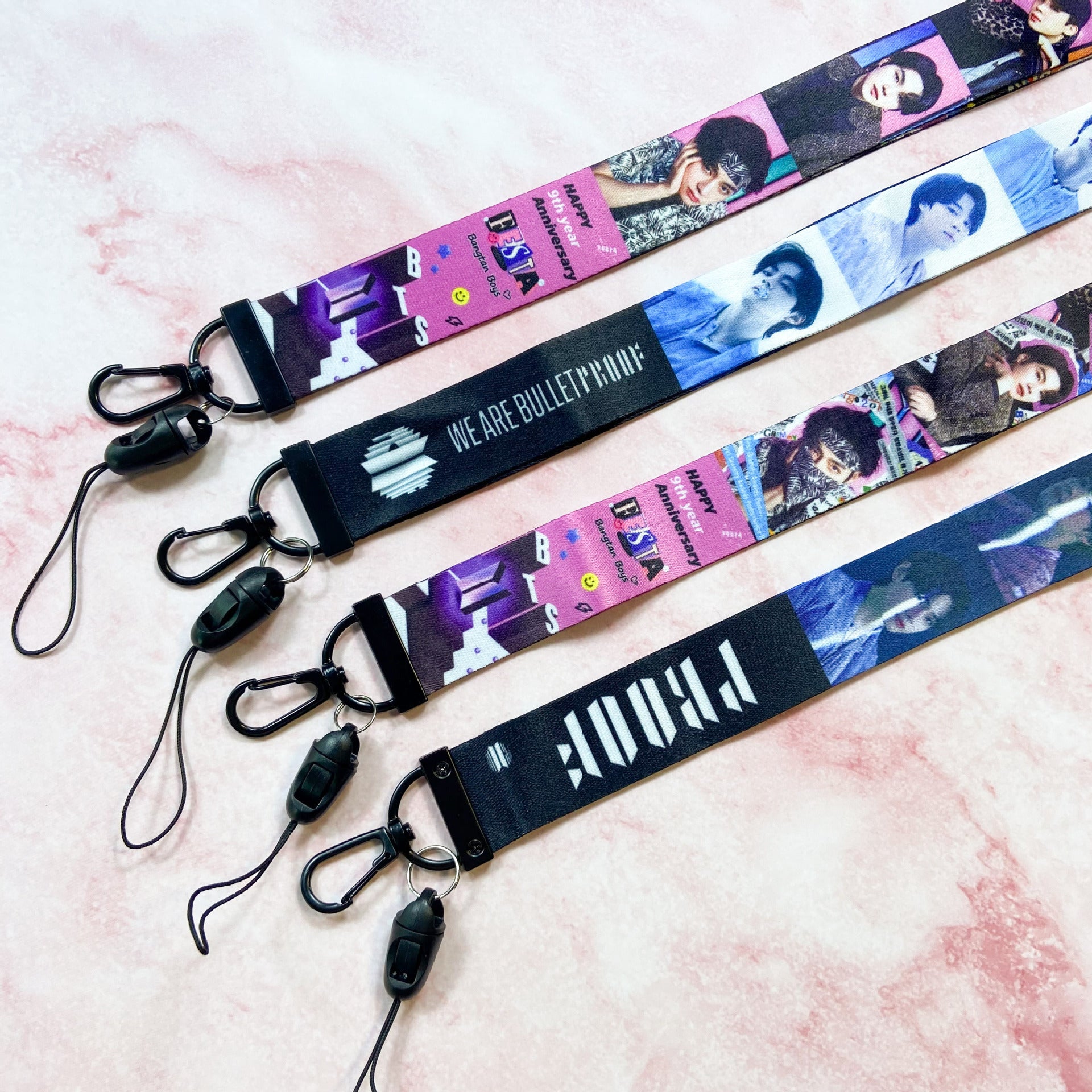 BTS new album "Proof" Lanyard 9th Anniversary Park Jimin Peripheral Ornament Mobile Lanyard