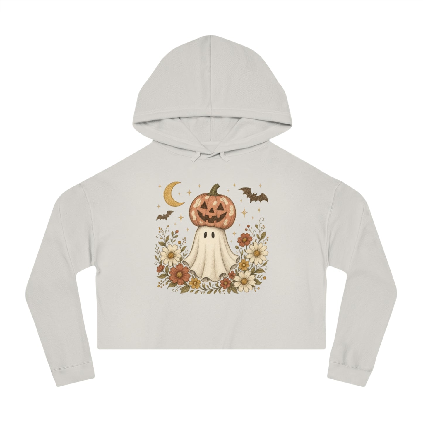 Copy of Fight Like a Cat Cropped Hoodie — Breast Cancer Awareness Women’s Sweatshirt