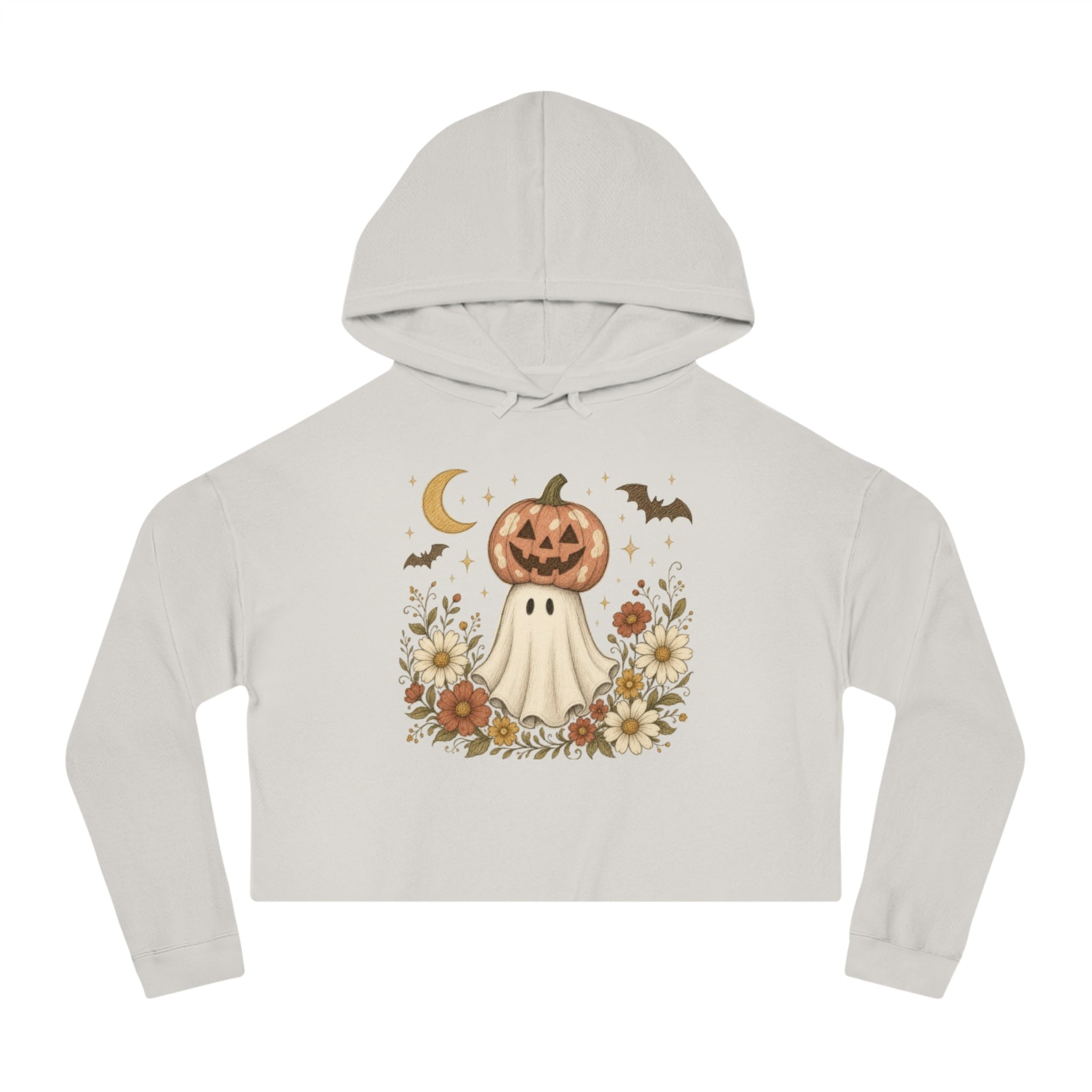 Copy of Fight Like a Cat Cropped Hoodie — Breast Cancer Awareness Women’s Sweatshirt